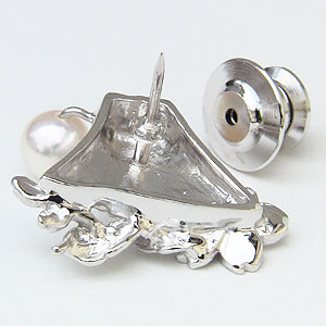 楽天市場】富士山 ブローチ ラペルピン 富士桜 ピンズ ピンバッチ ピン