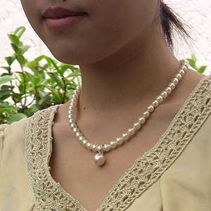 楽天市場】【10%OFF 3/3 20:00より】パール ペンダントトップ