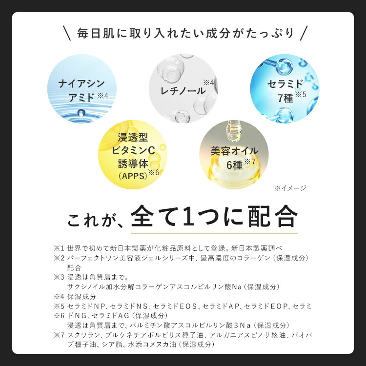 楽天市場】【公式】パーフェクトワン リフティングジェル 50g / 新日本