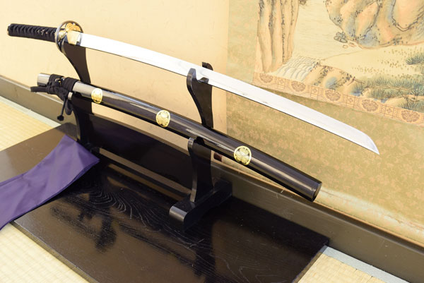 楽天市場】名刀シリーズ 刀匠 模造刀 名物日光一文字 黒田如水佩刀