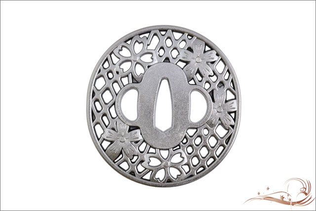 蔵出し 鍔透かし彫り 刀掛け 四振掛 蔵出し 鍔透かし彫り 刀掛け 四