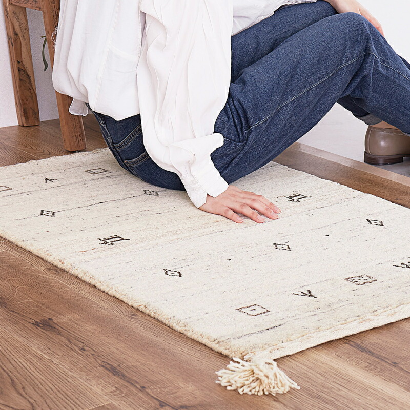 楽天市場】《500円クーポン/2/23/1:59迄》玄関マット ギャベマット