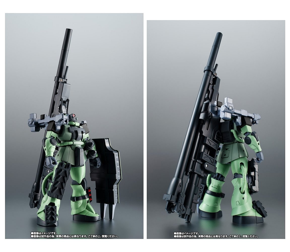 楽天市場】ROBOT魂 ＜SIDE MS＞ MS-06F ザクII (砲手用) ver