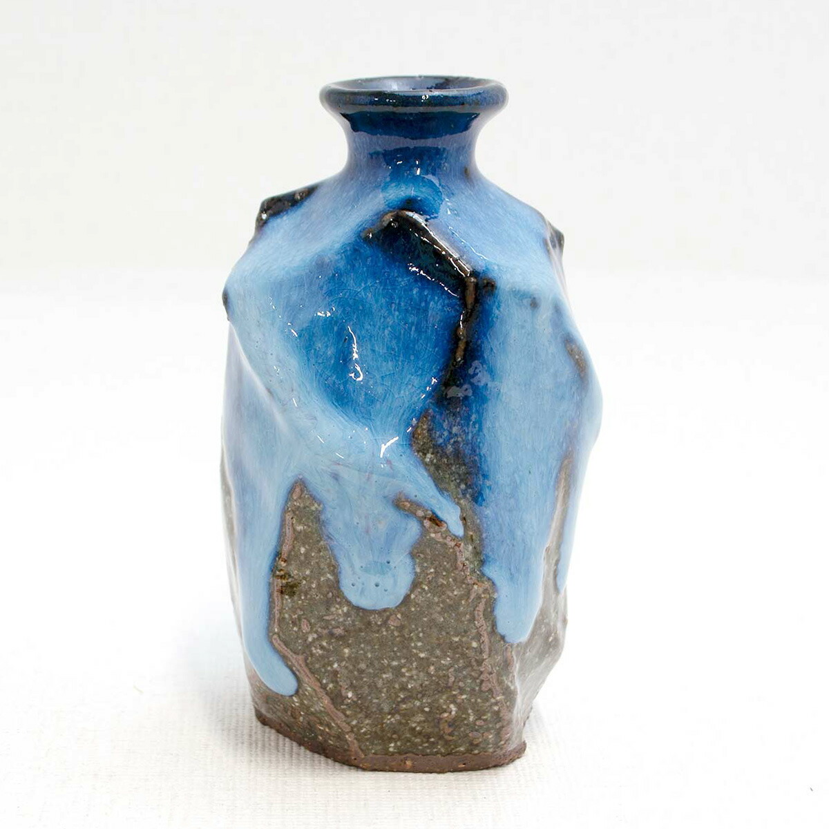 楽天市場】萩焼 徳利 納冨晋(鳥雲窯) 青萩土塊(つちくれ)徳利 萩焼酒器