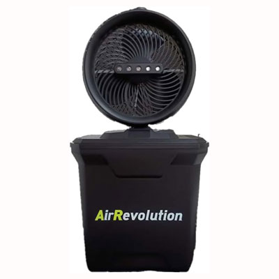 AirRevolution サーキュレーター 黒 Amazon | 山善 15cm立体首振り