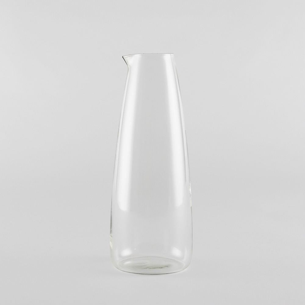 フランス製 吹きガラス花瓶 フランス製 吹きガラス花瓶