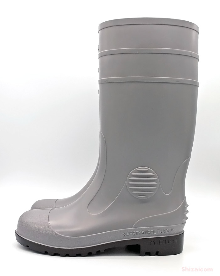 楽天市場】ミドリ安全 W1000Nグレー 安全長靴 【24.0〜27・28cm】 優れ