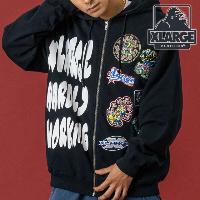 楽天市場】エクストララージ XLARGE フーデッドスウェット