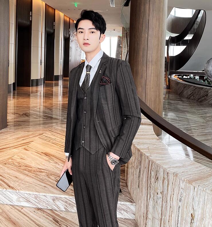 楽天市場】【送料無料】ビジネススーツ メンズスーツ 3点セット