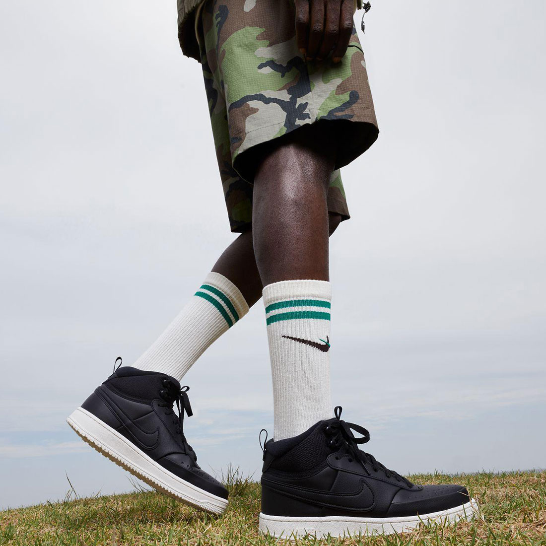 楽天市場】ナイキ コート ビジョン ミッド WNTR NIKE COURT VISION MID