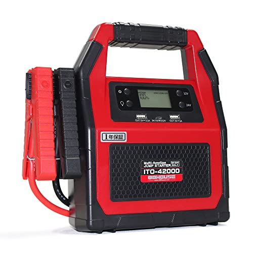 楽天市場】ハチハチハウス ジャンプスターター ITO-42000 12V 24V 対応