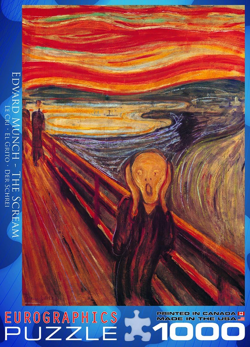楽天市場】ジグソーパズル 海外製 1000ピース エドヴァルド・ムンクの