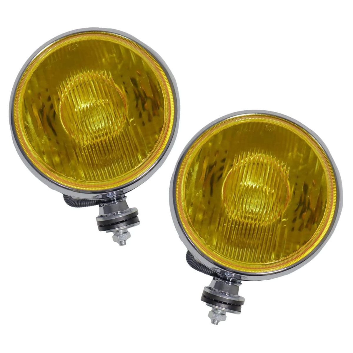 楽天市場】200mm フォグランプ イエロー レトロ フォグライト 汎用