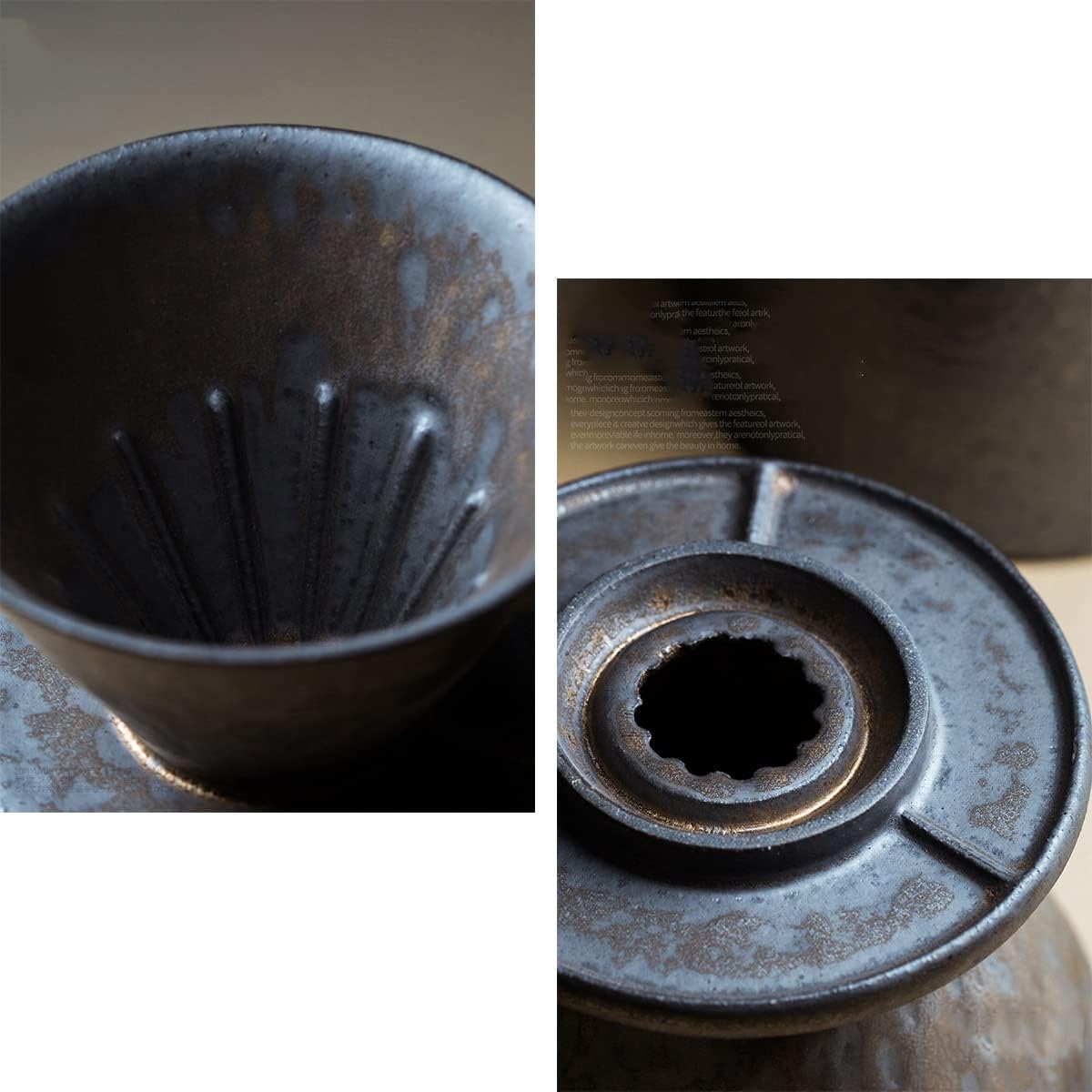 楽天市場】コーヒードリッパーコーヒーフィルターコーヒーサーバー