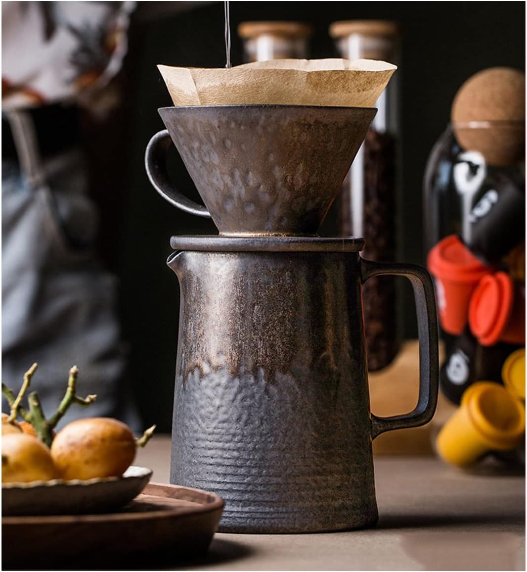 楽天市場】コーヒードリッパーコーヒーフィルターコーヒーサーバー