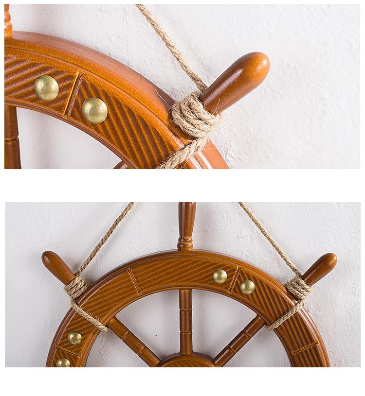 楽天市場】舵輪 ハンドル 船舵 操舵輪 インテリア 木製船舵輪 地中海風