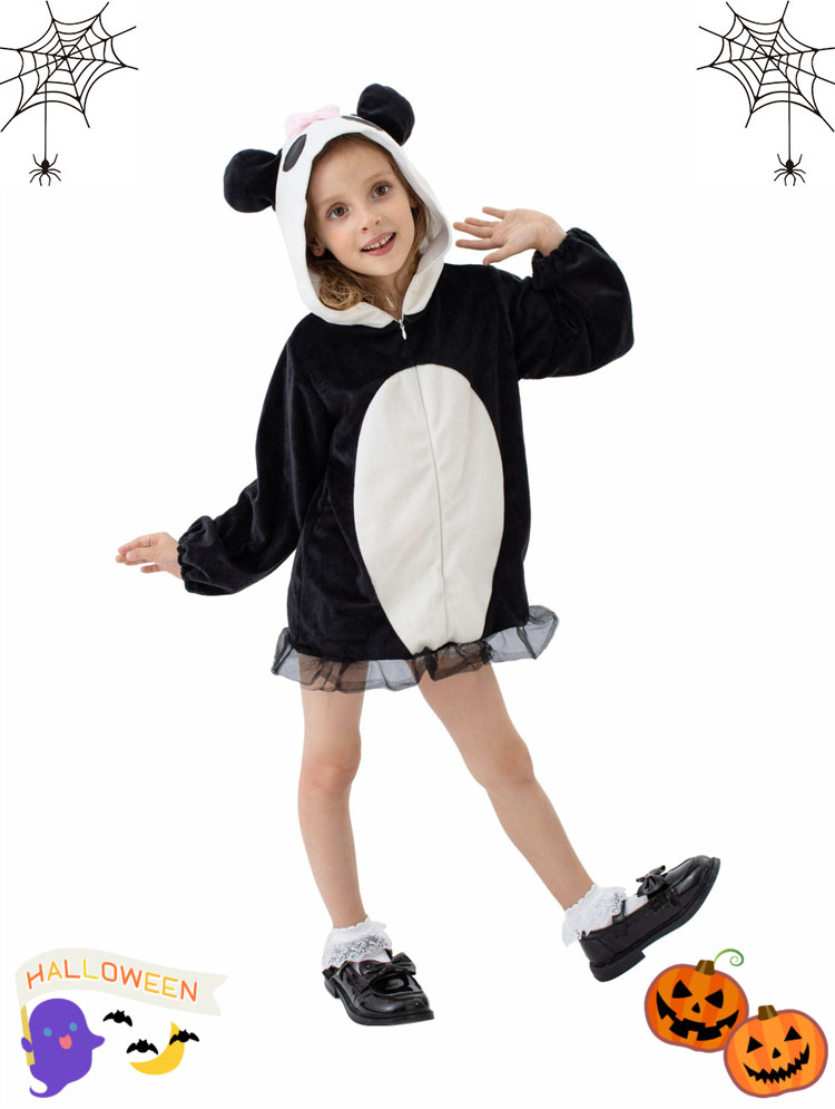 楽天市場】ハロウィン 衣装 子供 コスプレ衣装 パンダ 着ぐるみ パンダ