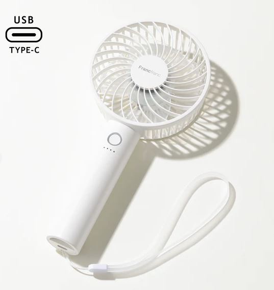 楽天市場】Francfranc フランフラン フレ ハンディファン 携帯 扇風機