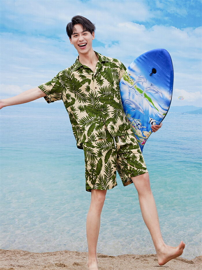 楽天市場】アロハシャツ アロハ上下セット メンズ 大きいサイズ ハワイ