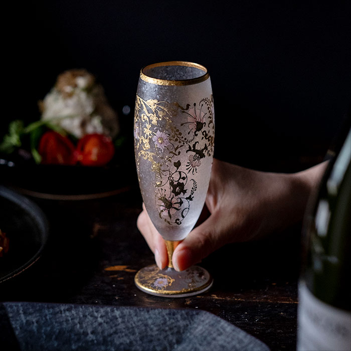 楽天市場】女性 日本酒 グラス 豪華 【EL DORADO ARABESQUE SAKE