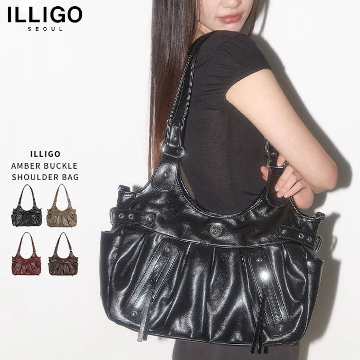 楽天市場】Outfitter lab ILLIGO(イリゴ)/AMBER BUCKLE SHOULDER BAG