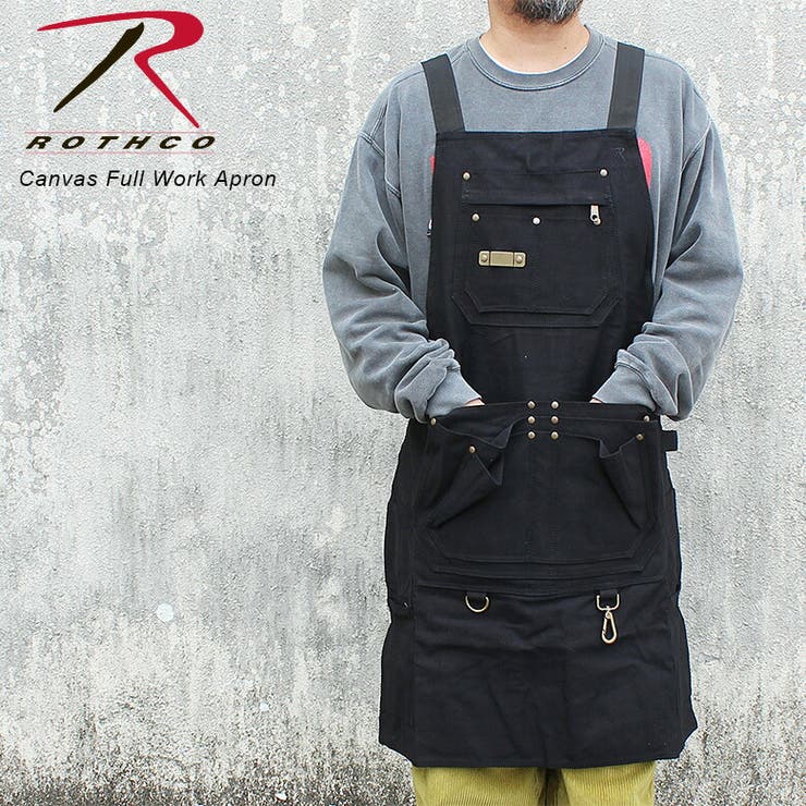 楽天市場】ROTHCO Canvas Full Work Apron ロスコ キャンバス ワーク