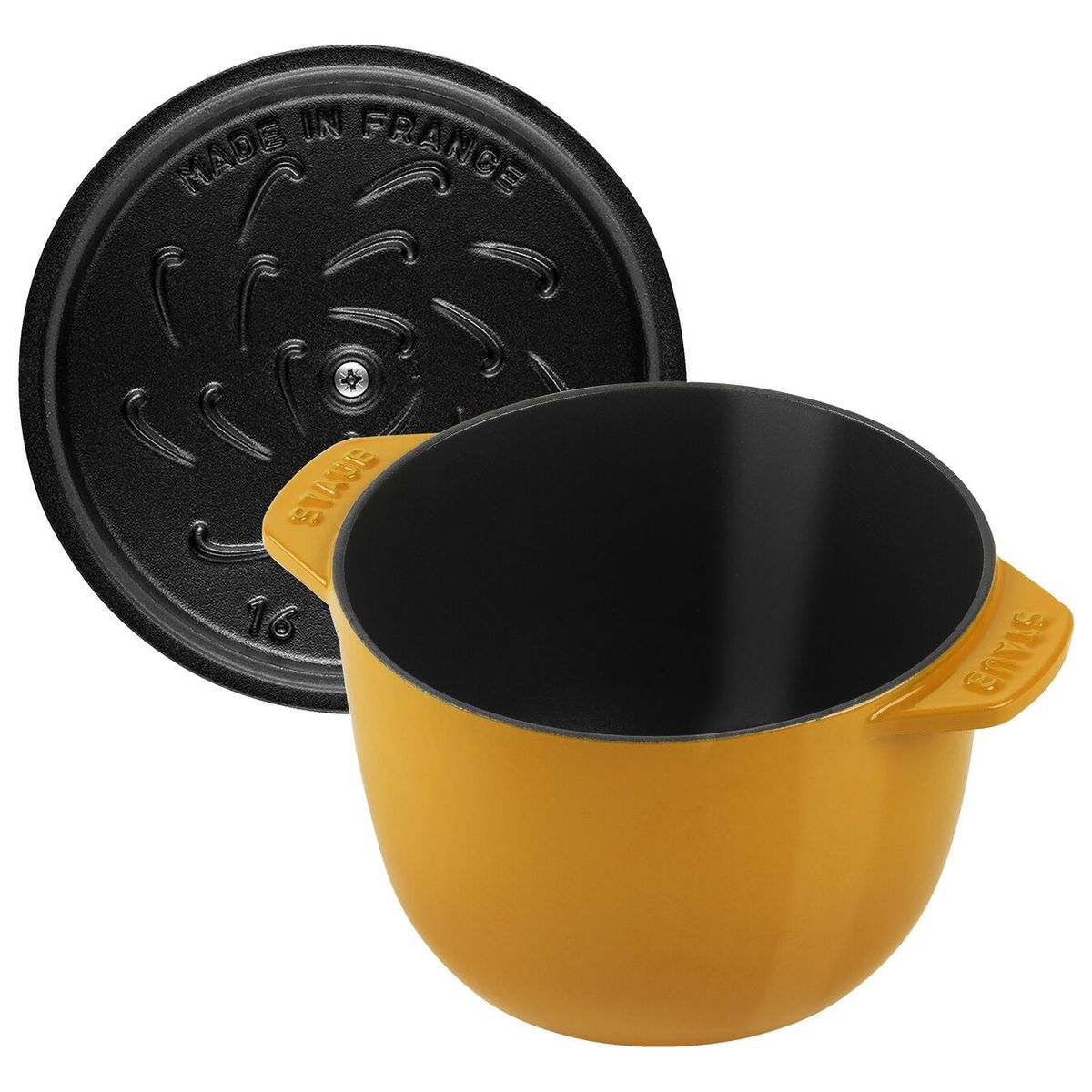 楽天市場】【箱傷み品】ストウブ ラ ココット デ ゴハン マスタード M