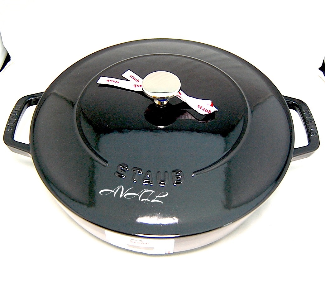 楽天市場】ストウブ ブレイザー・ソテーパン 26cm シャイニーブラック