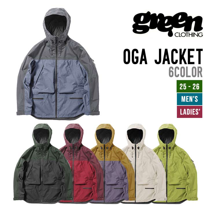 楽天市場】GREEN CLOTHING グリーンクロージング 25-26 OGA JACKET