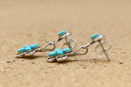 楽天市場】インディアンジュエリー ズニ族 ターコイズ フラワー 花