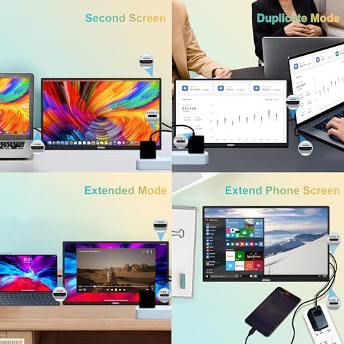 楽天市場】Tpsmtdis 18.5インチ ポータブルモニター、ラップトップ