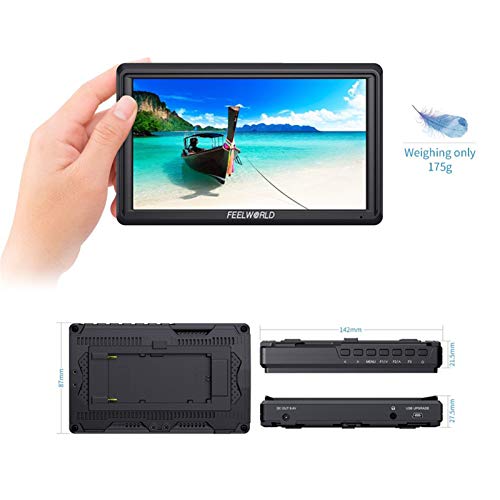 楽天市場】Feelworld FW568 カメラ用モニター 5.5インチIPS 超薄型