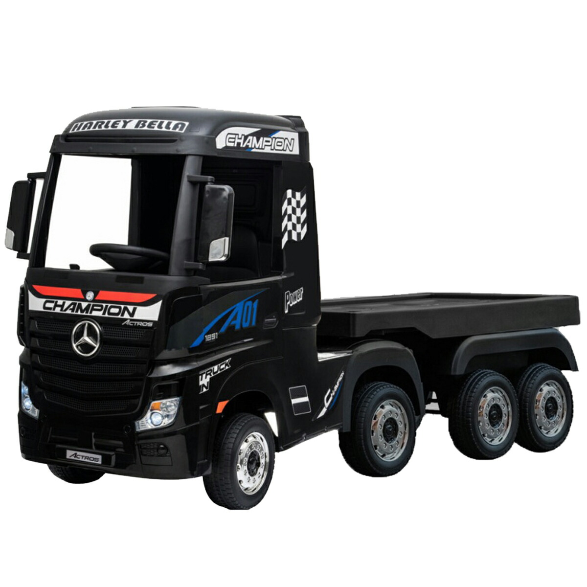 楽天市場】AIJYUTOYS 乗用玩具 乗用ラジコン BENZ Actros ベンツ