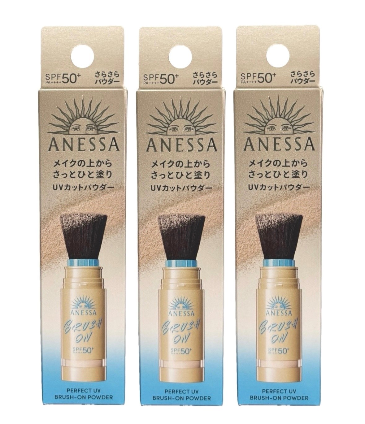 本体3点】アネッサ パーフェクトUV ブラッシュオンパウダー新品未開封