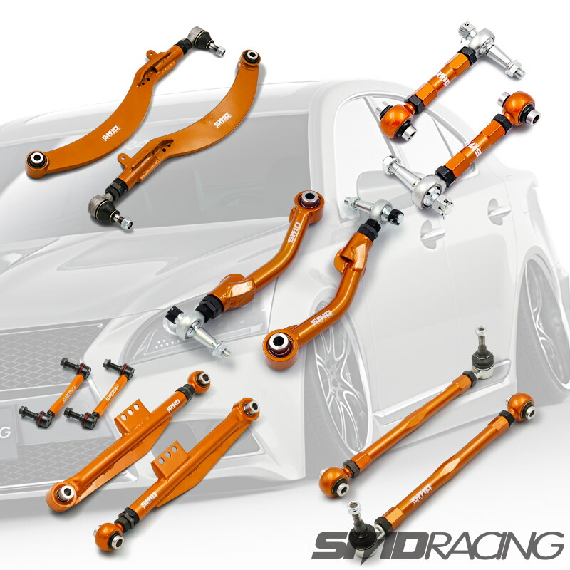 楽天市場】車検OK AE86 調整式 ピロ コントロールアーム セット リア