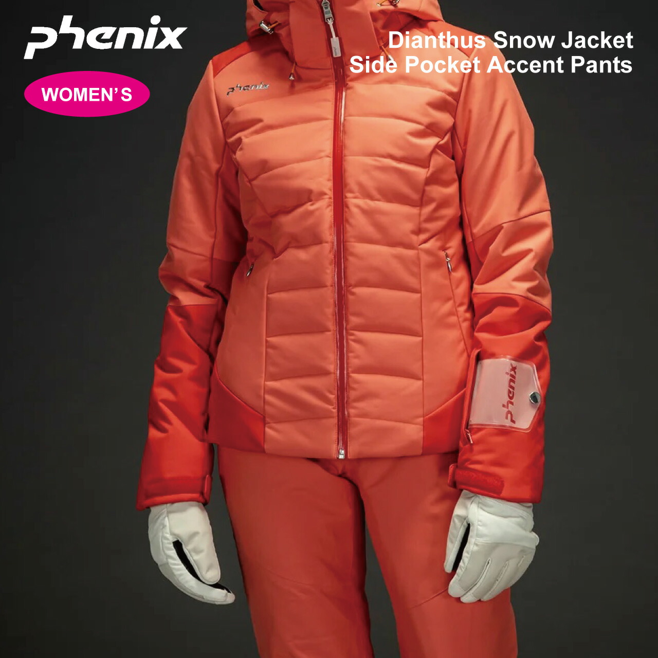 楽天市場】PHENIX（カラーレッド）（レディースウェア｜スキー用ウェア