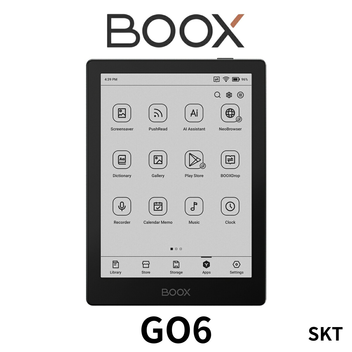 BOOX 電子書籍リーダー本体 グレー 64gb 楽天市場】電子書籍リーダー