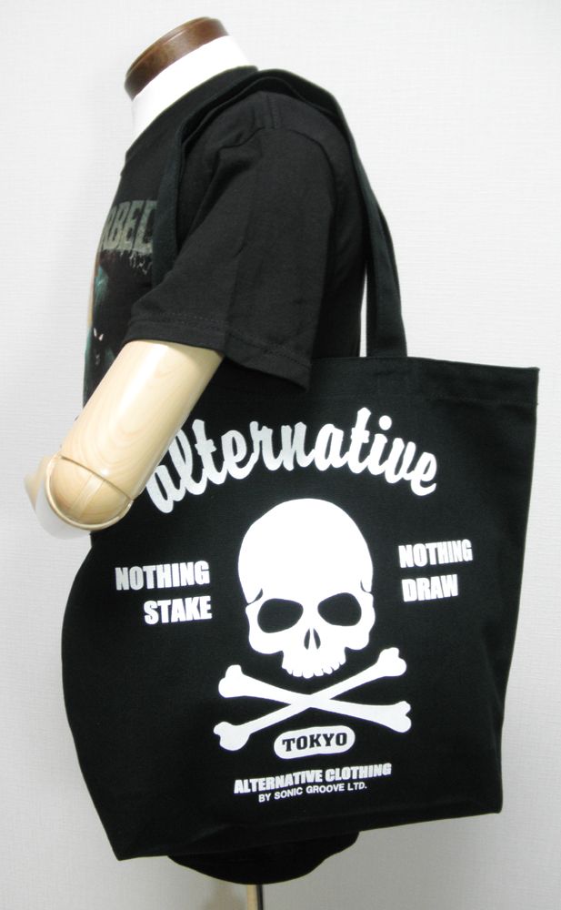 楽天市場】【土日も発送】 スカル&クロスボーン ドクロ トートバッグ