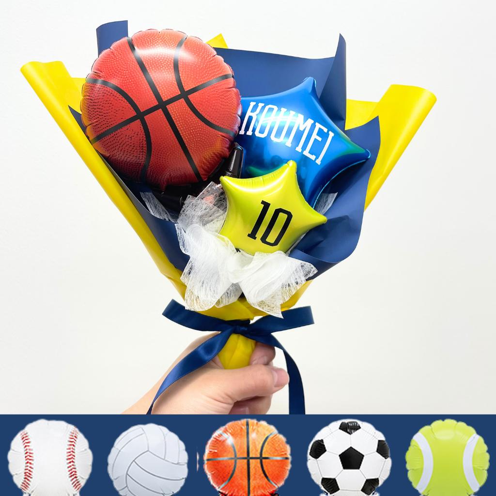 楽天市場】部活 バルーンフラワー 花束 ブーケ サッカーボール 野球
