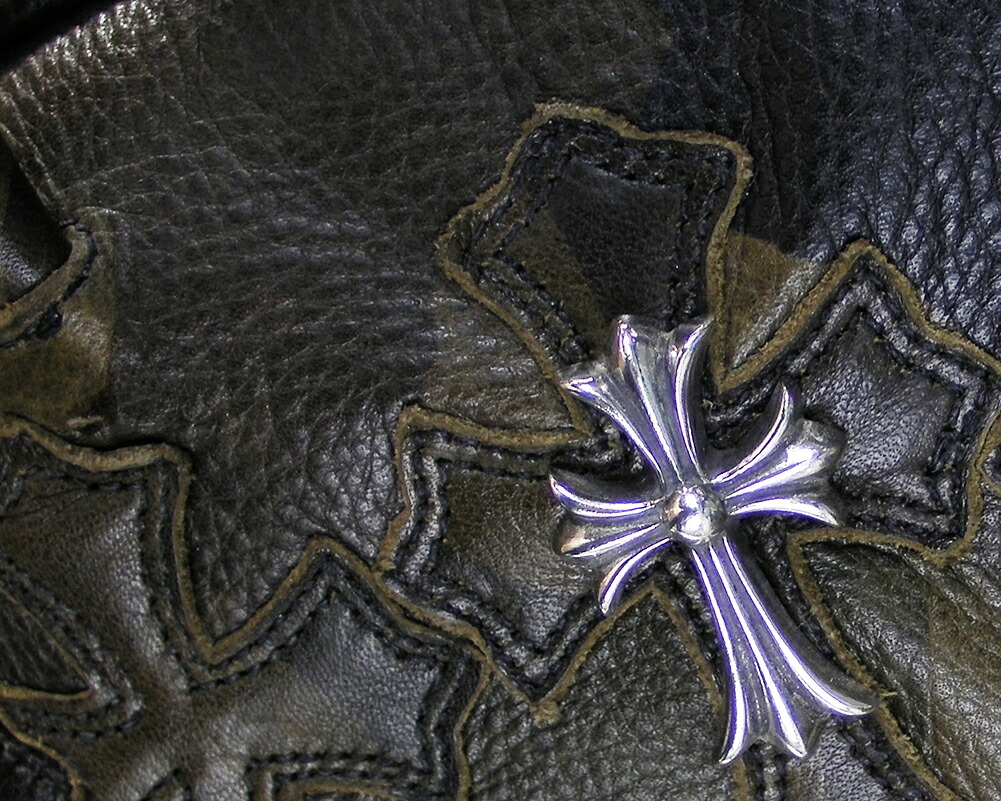 楽天市場】CHROME HEARTS SMALL GYM BAG CAMO LEATHER SIVER CROSS
