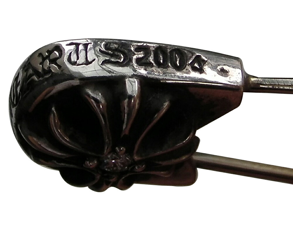 楽天市場】CHROME HEARTS SAFETY PIN #2 LARGE CH/PLUS W/DIAMOND
