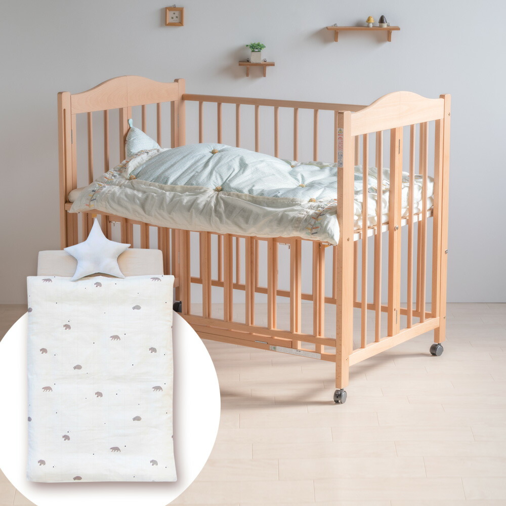 楽天市場】日本製 ワンタッチ ベビーベッド 「チェリッシュ」 ベビー