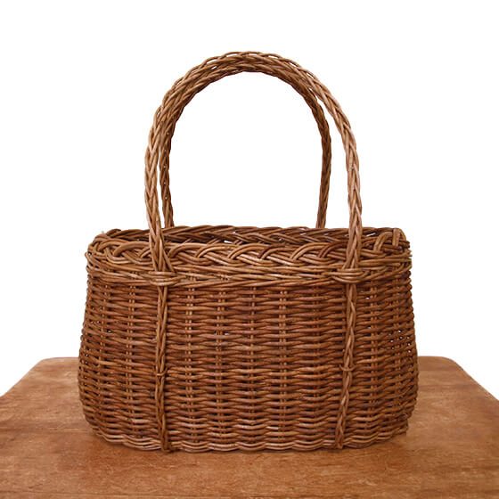 楽天市場】松野屋 日本製 あけび かごバッグ カゴ バスケット カゴ