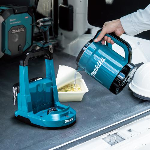 楽天市場】マキタ makita KT360DZ ケトル 電気ケトル 充電式 青 本体