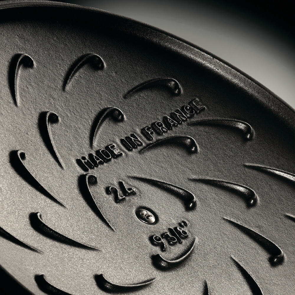 楽天市場】staub ストウブ ブレイザー24cm ブラック グレー 鍋 両手鍋