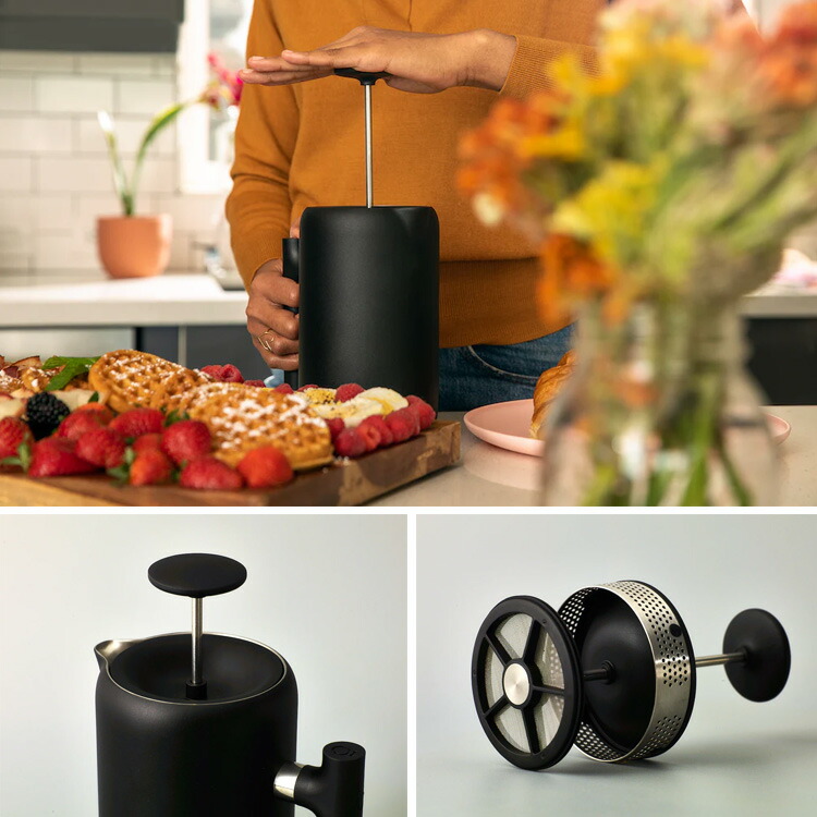 楽天市場】FELLOW クララ フレンチプレス ブラック 700ml Clara French