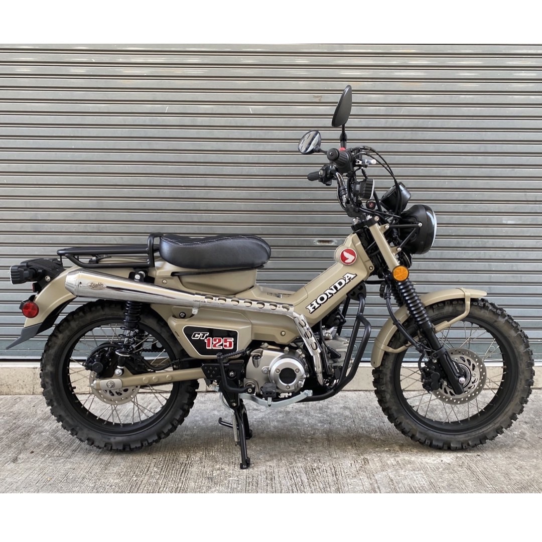 楽天市場】ホンダ ハンターカブ CT125 クロム マフラー CT11Chrome