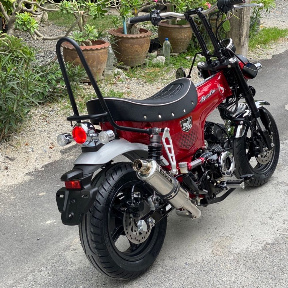 楽天市場】UDOM KARNCHANG ホンダ ダックス125用シーシーバーSISSY BAR