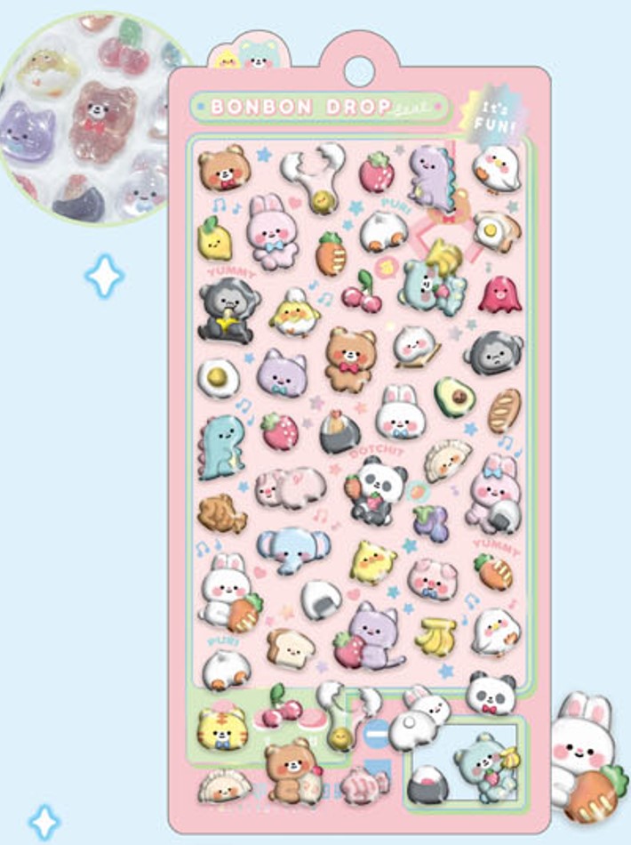 楽天市場】予約 2026年1月下旬 再入荷 ボンボンドロップシール