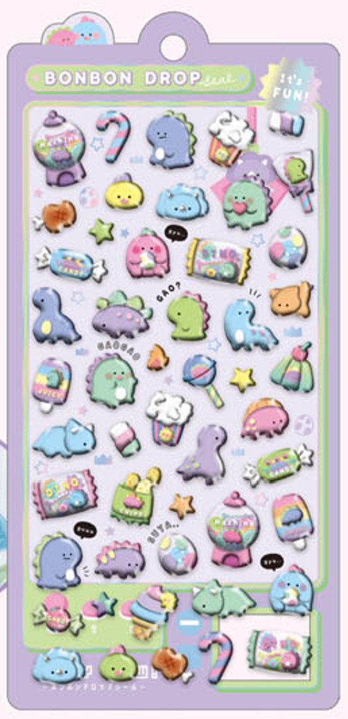 楽天市場】ボンボンドロップシール 第2弾 qli_91051_91056 クーリア 再